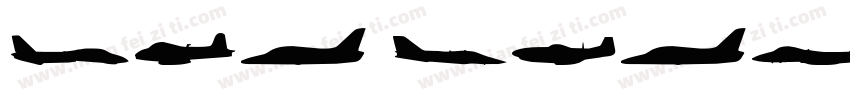 Air Force Regular字体转换